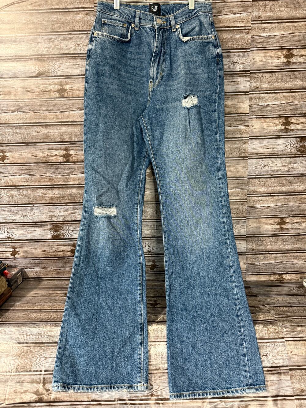 BDG Jeans Stretch High Rise Flare Size 28